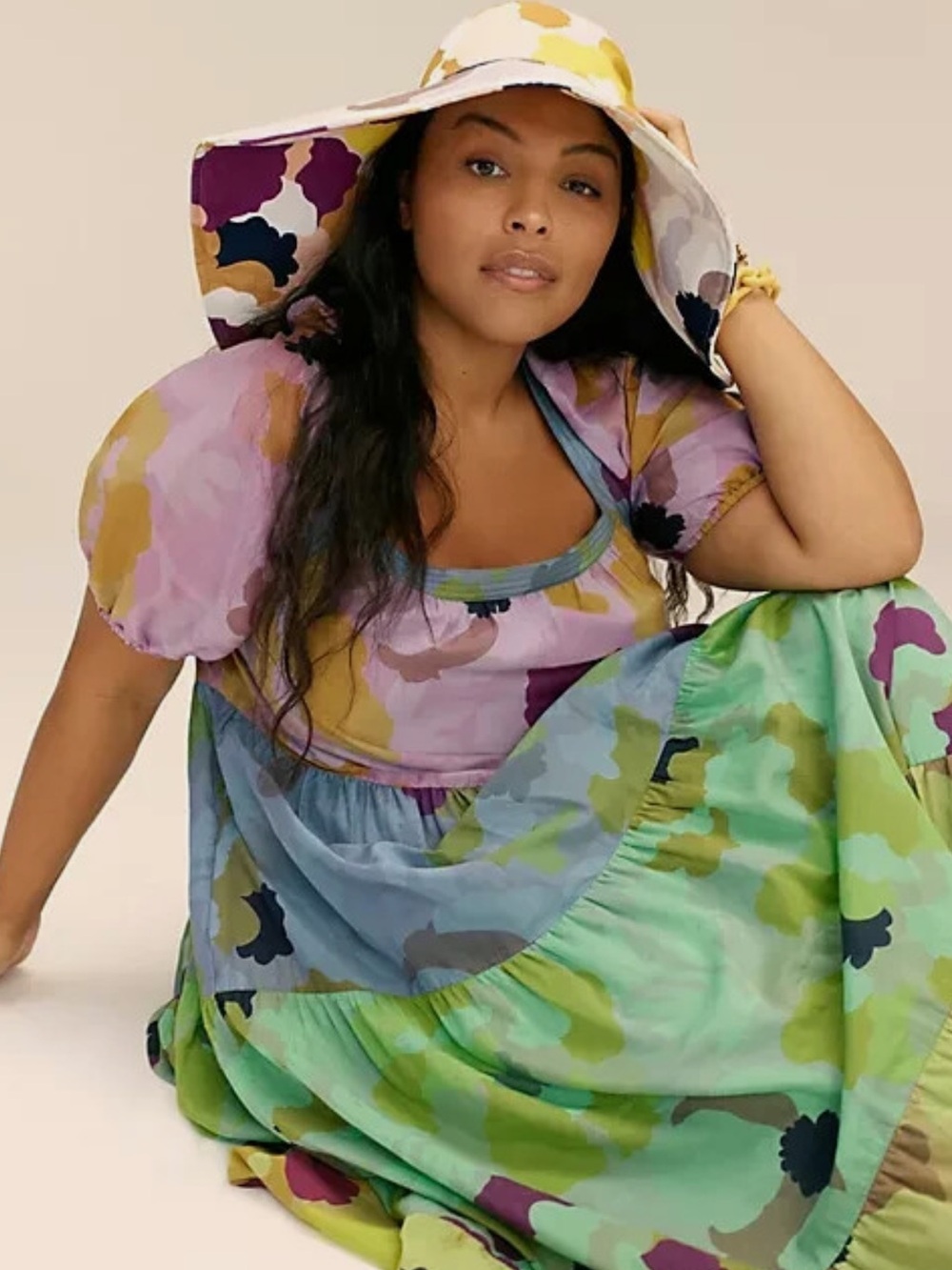 Anthropologie Caroline Tiered Maxi Dress - Picture 8 of 16